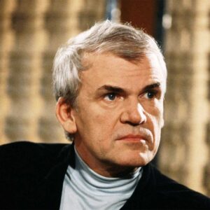 A photo of Milan Kundera