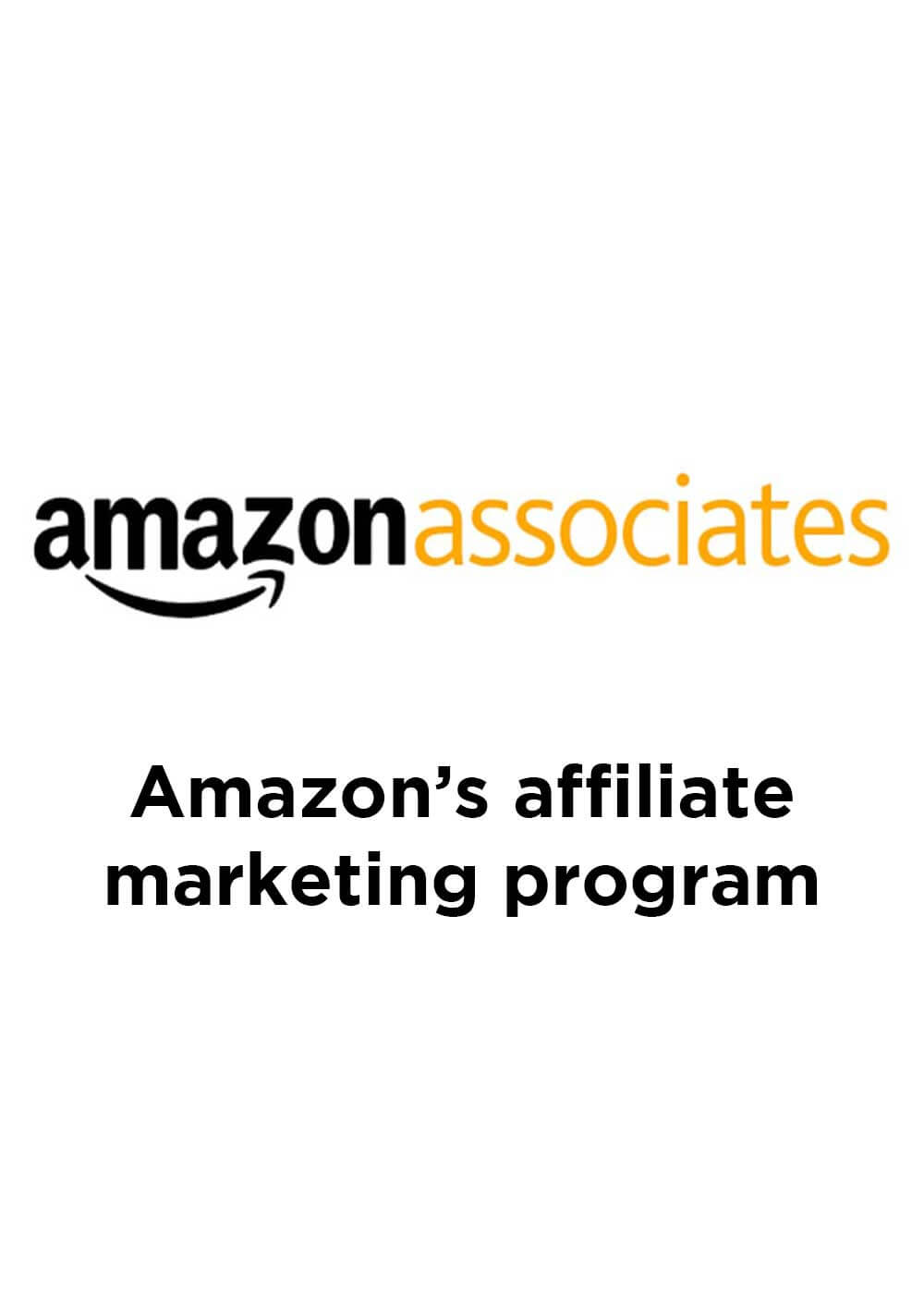 Amazon associates affiliate program logo